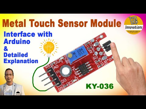Metal Touch Sensor KY-036 | Explanation and Interfacing with Arduino | Practical Demonstration