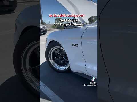 Weld Racing Forged S71 Wheels @AutoAddictUSA #autoaddictusa #musclecar #weldwheels #fordmustang