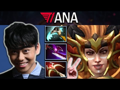 Lina Dota 2 Gameplay T1.Ana with Vyse and Silveredge - 22 Kills