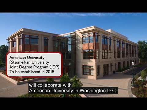 立命馆大学-American University 合作项目：院长寄语
