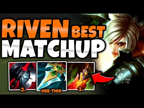 TEST YOUR RIVEN MECHANICS ON THIS MATCHUP! (YOU'LL LIKE THIS) - S12 Riven TOP Gameplay Guide