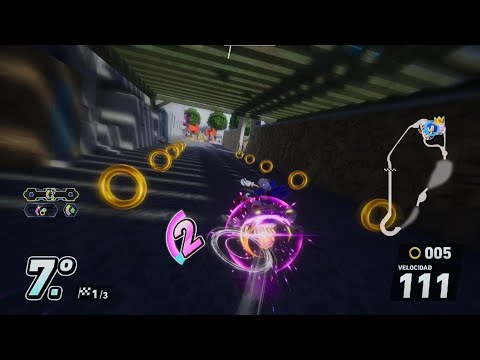 Sonic Racing: CrossWorlds carrera online con yostifu