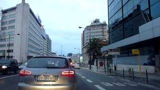 preview picture of video 'Driving in Lisbon, Portugal (1)'