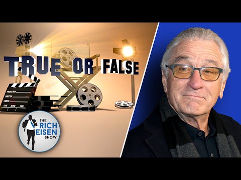 Celebrity True or False: Robert De Niro on Goodfellas, Raging Bull, Heat & More | Rich Eisen Show