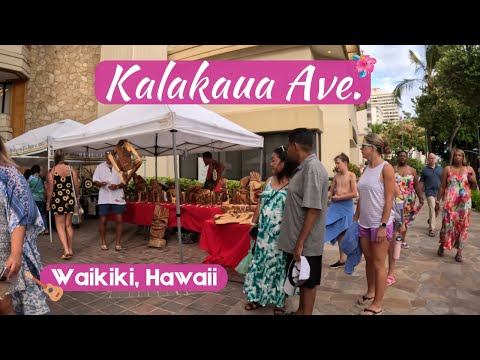 Caminhada pela Avenida Kalakaua | Waikiki | Havaí