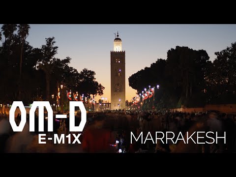 Olympus OM-D E-M1X Digital Camera Review in Marrakesh, Morocco