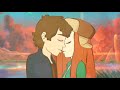 Mabel x Dipper Night Kiss 2