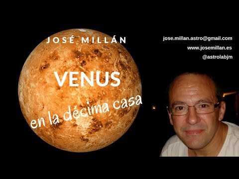 Venus in the tenth house. The beauty of the world.