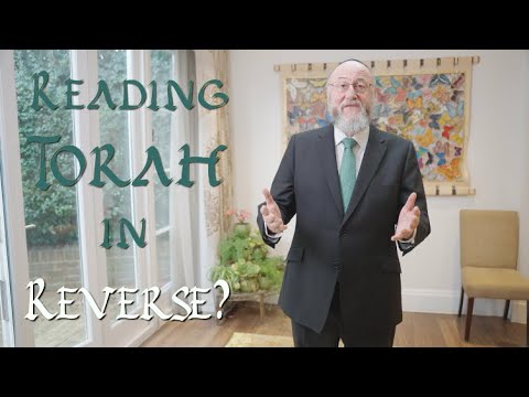 Ki Tisa: When can we read the Torah in reverse?