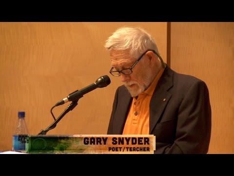 Gary Snyder reads "The North Coast" at the San Francisco Public Library