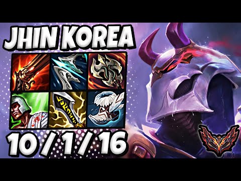 Jhin vs Ezreal [ ADC ] Patch 12.23 Korea Grandmaster ✅