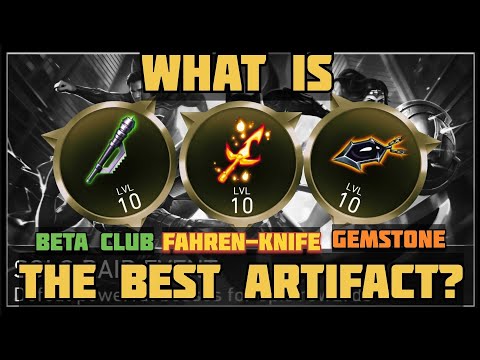 WHAT IS THE BEST ARTIFACT?🔥 Beta Club, Gemstone or Fahren-Knife H7 Solo Raid in Injustice 2 Mobile