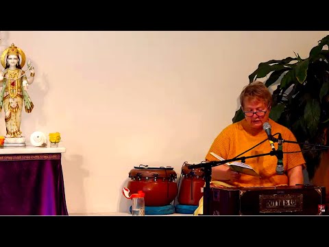 Satsang und Meditation mit Shivakami - Yoga Vidya Live Ritual Kirtan singen 07:00 Uhr 07.07.2020