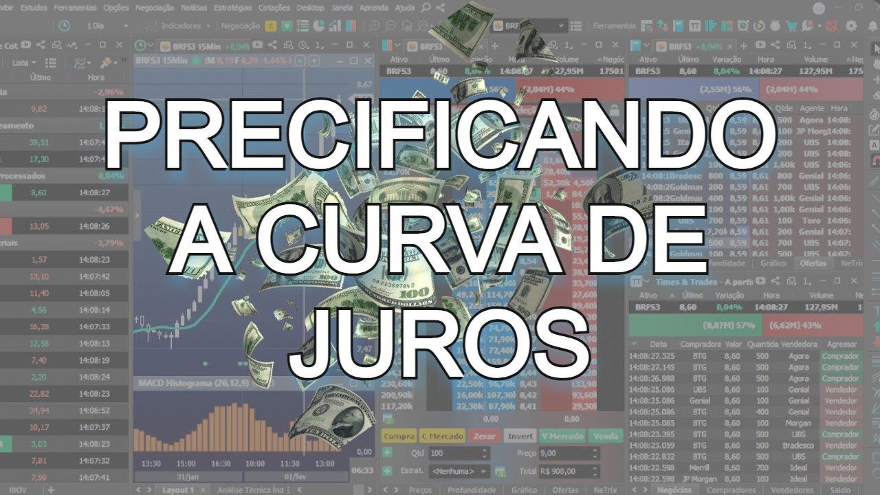 Calculando a Curva de Juros e precificando no Dólar Futuro - Seja um Trader diferenciado!