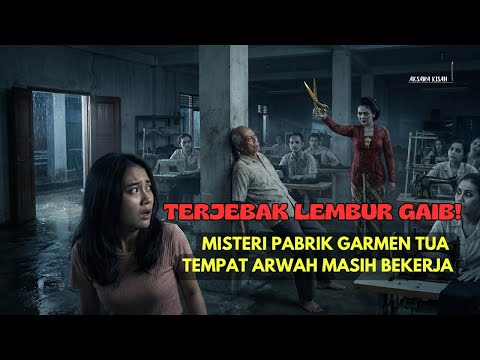 🔴 TERJEBAK LEMBUR GAIB! Misteri Pabrik Garmen Tua di Solo   Tempat Arwah Masih Bekerja