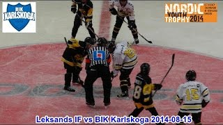 preview picture of video 'Leksands IK vs BIK Karlskoga 2014-08-15'