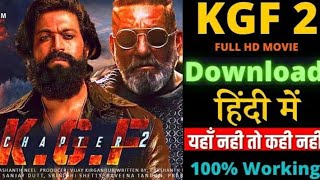 KGF chapter 2 full movie !! How to watch KGF chapter 2 Full Movie !! New Full Movie 2022 HD LIVE