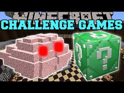 Minecraft: BRAIN CHALLENGE GAMES - Lucky Block Mod - Modded Mini-Game