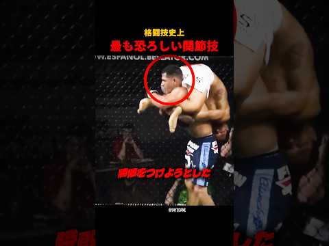 格闘技史上最も恐ろしい関節技