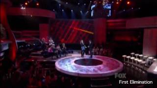 American Idol Top 12: First Elimination (March 11th, 2010)