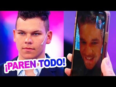 ¡Locho interrumpió Bienvenidos a bordo por videollamada a Laurita para conocer a su parecido!