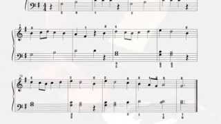 Spring (Four Seasons, Vivaldi) Partitura de piano