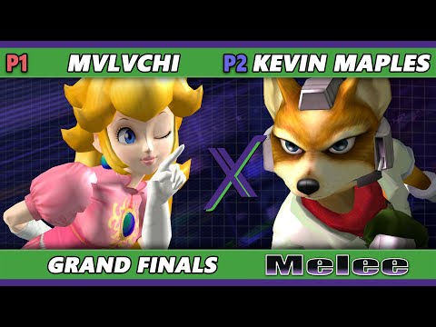 S@X 526 GRAND FINALS - mvlvchi (Peach) Vs. Kevin Maples [L] (Fox) Smash Melee - SSBM