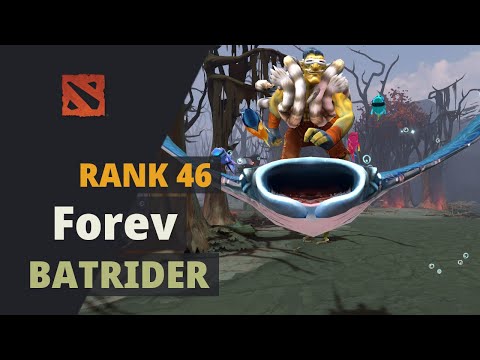 Forev (Rank 46) plays Batrider Dota 2 Full Game