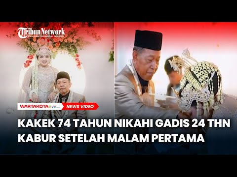 Kakek 74 Tahun Kabur setelah Malam Pertama Nikahi Gadis 24 Tahun, Bawa Motor Mertua
