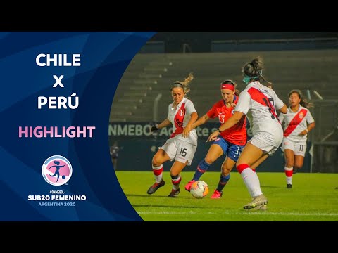 Chile vs Peru Sudamericano Sub-20 Feminino 2020