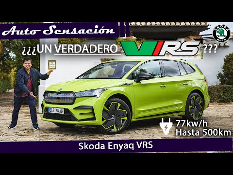 Prueba Skoda Enyaq iv vRS  2023 .  ¿ Digno de llevar las siglas VRS ?