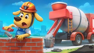 Construction Engineer | Educational Videos | Cartoons for Kids | Sheriff Labrador New Episodes