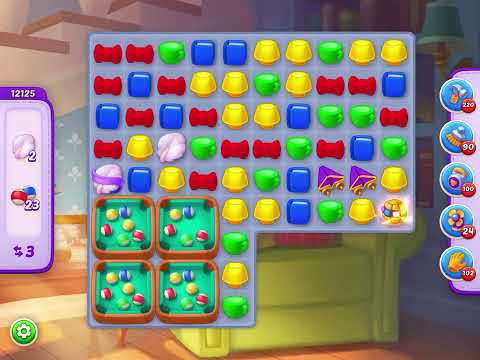 Homescapes level 12125 hard