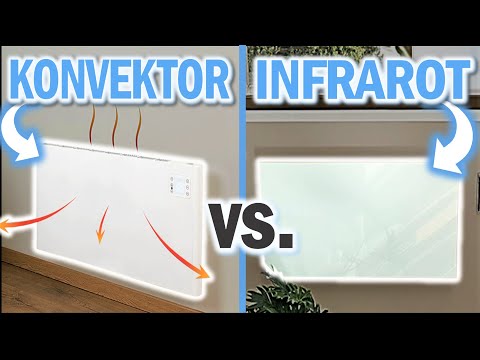 ELEKTROHEIZUNG vs. INFRAROTHEIZUNG | Konvektionsheizung oder Infrarotheizung kaufen?
