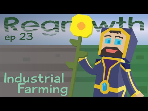 Insane Industrial Farming in Minecraft FTB Modpack!