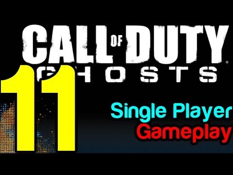 COD Ghosts Single Player Gameplay Veteran Walkthrough Part 11 - Atlas Falls (Call of Duty)