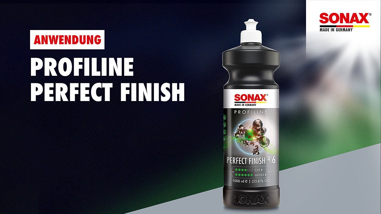 Video: Sonax Profiline Perfect Finish 250ml Video: Sonax Profiline Perfect Finish 250ml