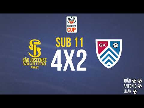 BDJ FUT7 CUP - SÃO JOSEENSE ESCOLA PINHAIS X GK SPORTS - SUB 11 (28/08/22)