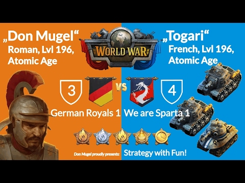 Sandwich-attack on No 4 of We are Sparta 1 with 5 Heavy Tanks - really cool plan; much fun!