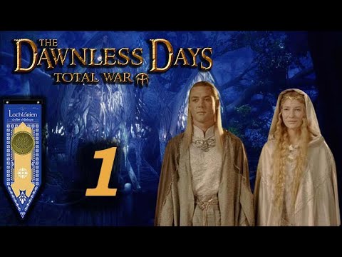 DAWNLESS DAYS - Lothlorien Campaign (unofficial) #1 - GOBLIN SLAYERS ! - TW Attila mod