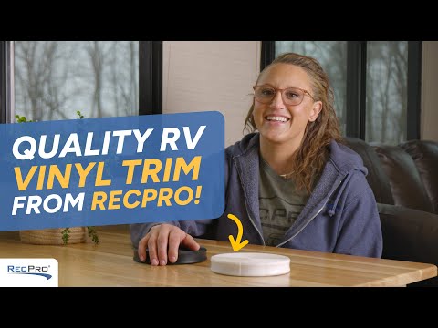 RecPro RV Vinyl Trim Insert - PROTECT your Camper