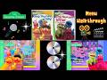 Sesame Street SING YOURSELF SILLY And SING YOURSELF SILLIER AT THE MOVIES DVD Menu Walkthrough