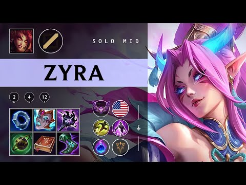 Zyra Mid vs Lissandra - NA Master Patch 25.24