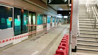 港鐵屯馬綫列車駛經何文田站進行測試(二)