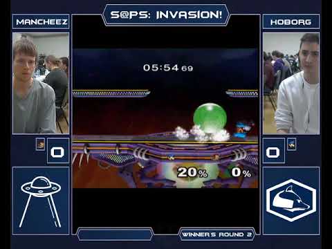 The Invasion Melee Singles - Hoborg (Luigi) vs manchees (Ganondorf) - Winners Round 2