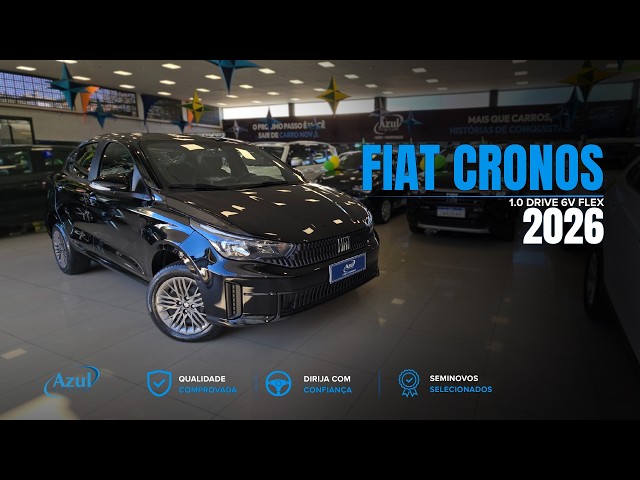 Vídeo FIAT CRONOS DRIVE 1.0 6V FLEXX
