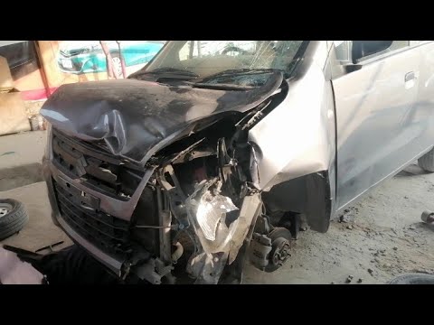 Auto Master Major Accident Repair Center Peshwr WegonR #mechanicjack #denting #automaster #mechanic