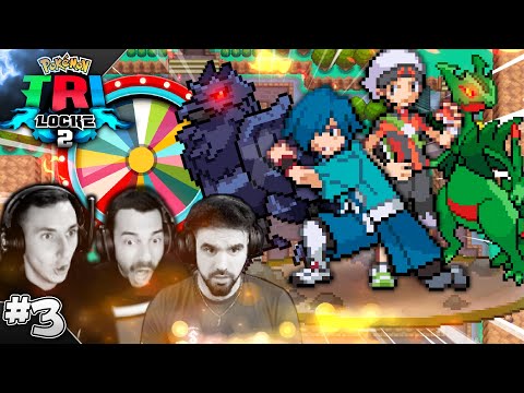 ¡RIP SERIE!💀- Pokémon ✨TRILOCKE 2✨ #3