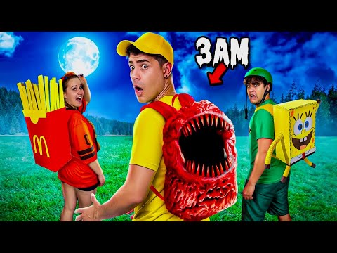 INVOQUEI A MOCHILA EATER FAZENDO MOCHILA MALUCA 3 DA MANHÃ...