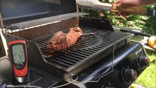 Rinderfilet am Stück grillen auf dem Gasgrill Weber Spirit E 320 Original GBS